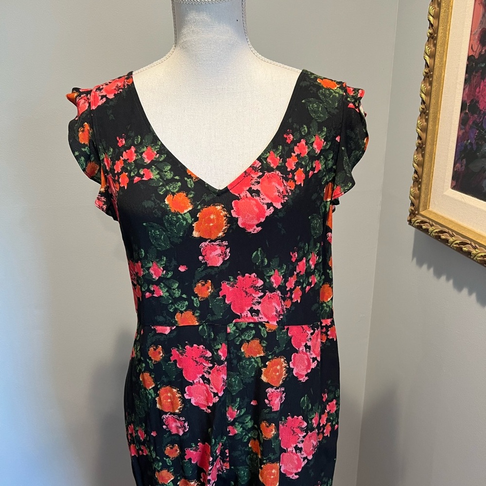 Anthropologie floral jumpsuit - Picture 7 of 7